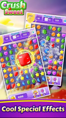Game screenshot Crush Sweet:Candy Match mod apk