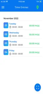 Agile Time Tracker screenshot #4 for iPhone