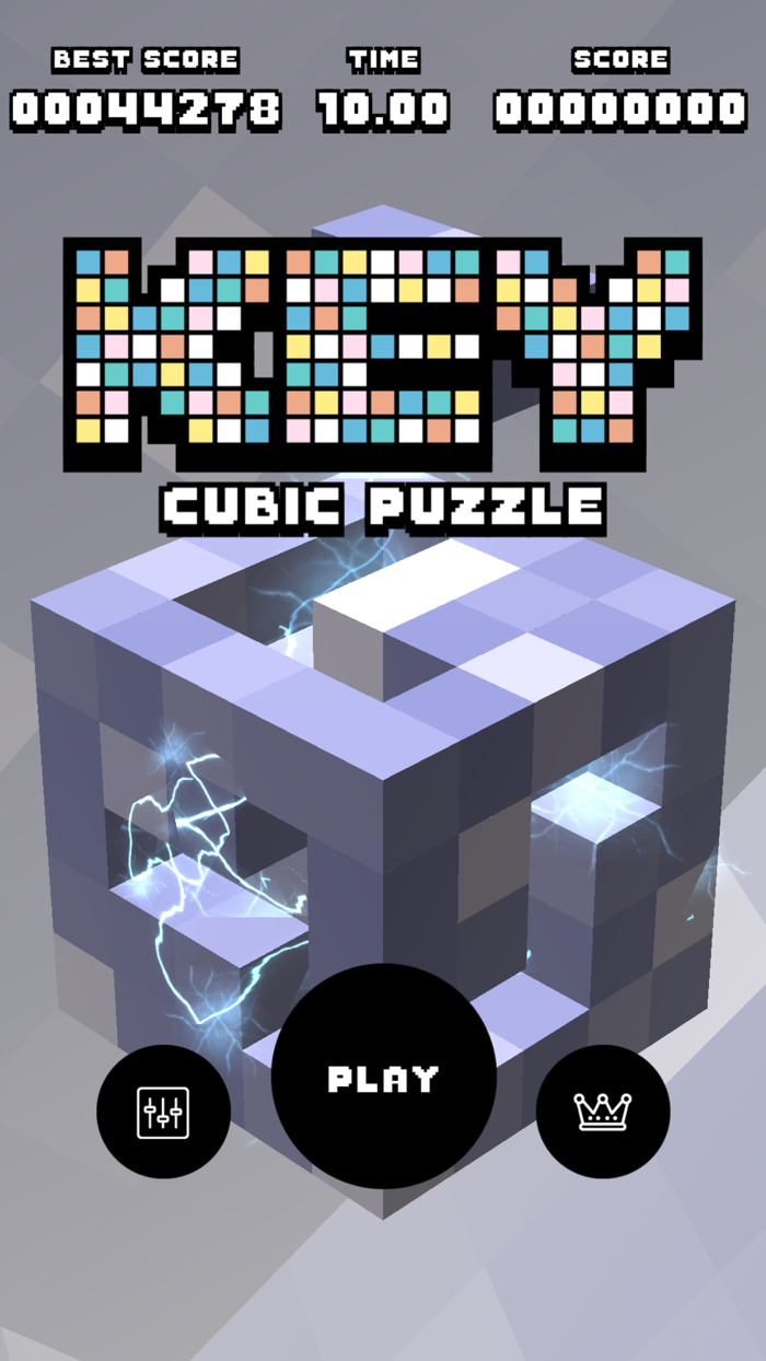 KEY - 3D Cubic Puzzle