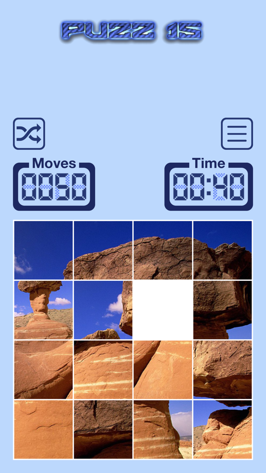 #1. Puzz15 (iOS) 由: Greg Hargest