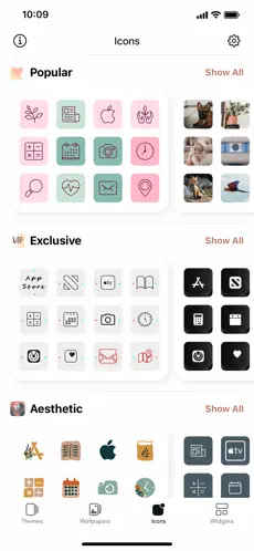 Screenshot 6 Themify: Iconos, temas, widget iphone