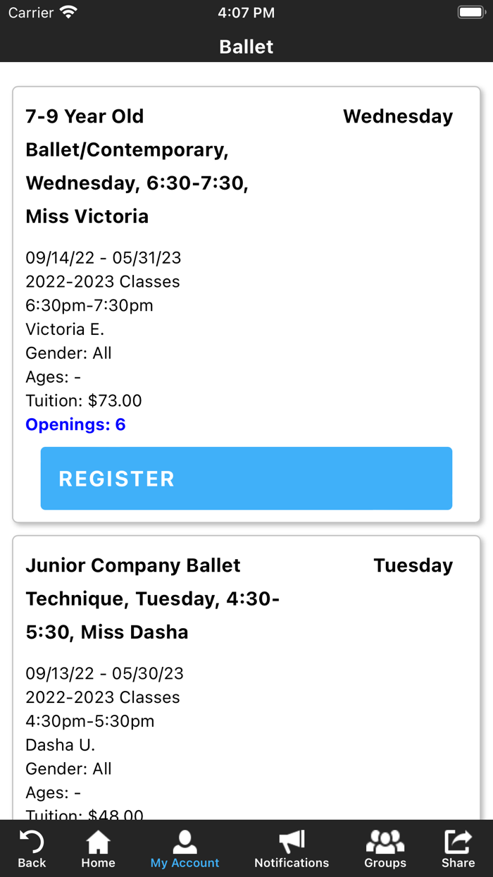 Rising Stars School of Dance