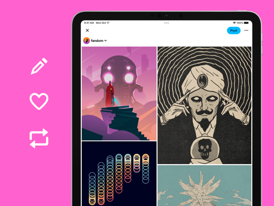 Tumblr – Cultuur, kunst, chaos iPad app afbeelding 2