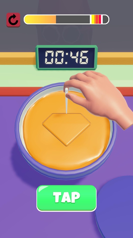 #4. Dalgona Candy Challenge (iOS) 由: Rocinante Games Yazilim Ve Pazarlama Anonim Sirketi