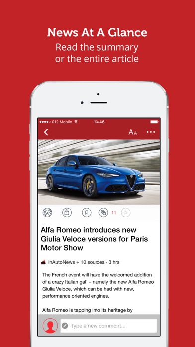 Auto & Automotive News Screenshot
