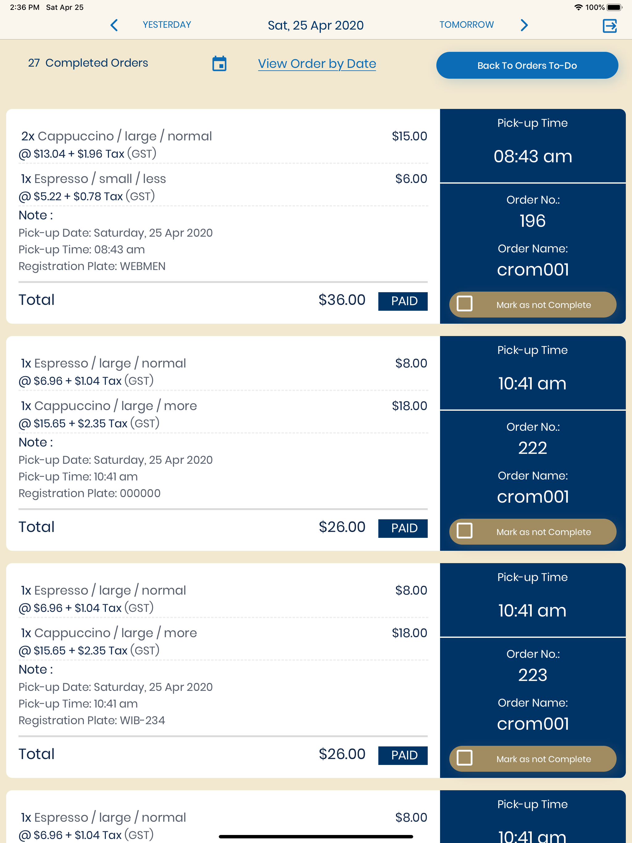 QCoffee screenshot 7