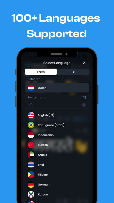 VTranslate - Multi Language X Screenshot