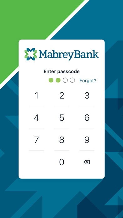 Mabrey Bank Screenshot
