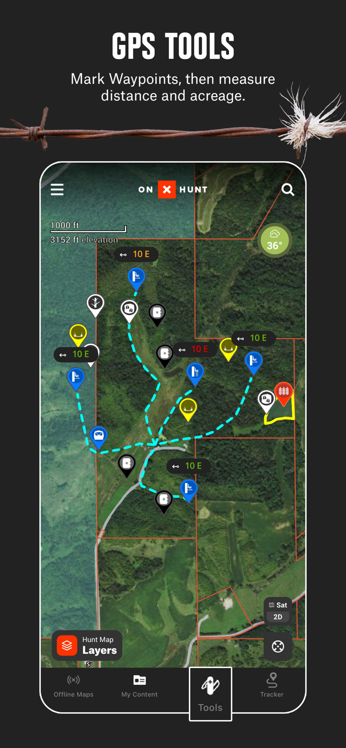 onX Hunt GPS Hunting Maps