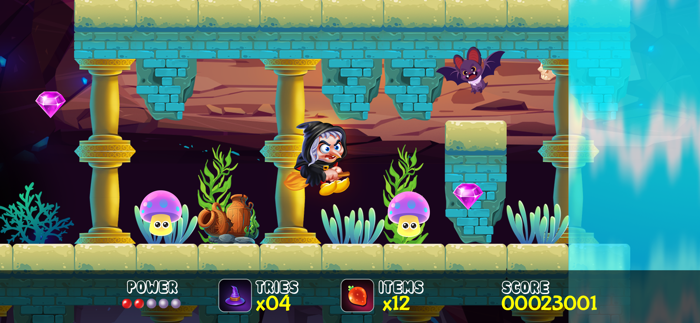 Forest of Illusion Jump and Run