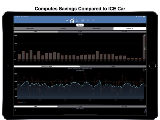 Stats -- For your Tesla iPad app afbeelding 9