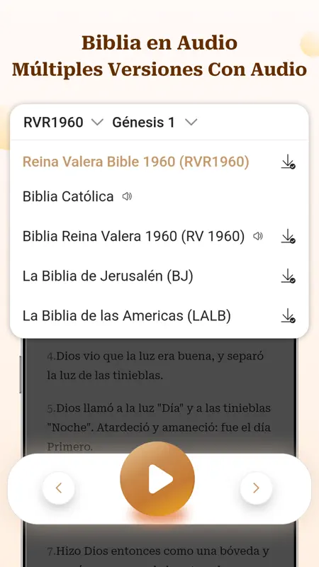 Aleluya: Santa Biblia y Audio screenshot 2 of 6