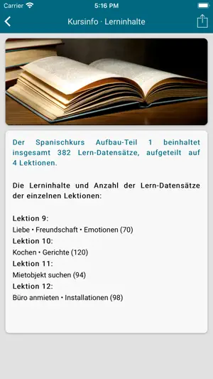 Spanisch Aufbau 1 screenshot 2