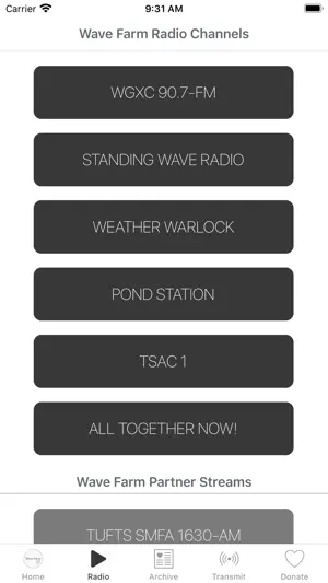 Wave Farm Radio screenshot 2