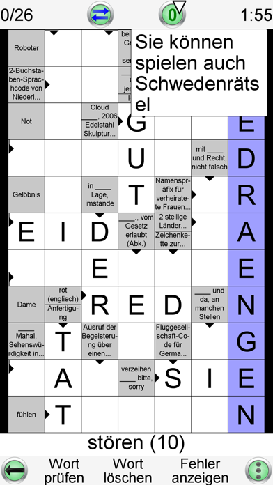 Deutsches Kreuzworträtsel +
