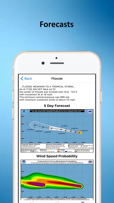 Tropical Hurricane Tracker Screenshot 3 - AppWisp.com Tropical Hurricane Tracker Screenshot 3 - AppWisp.com