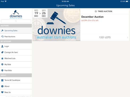 Screenshot #4 pour Downies Auctions