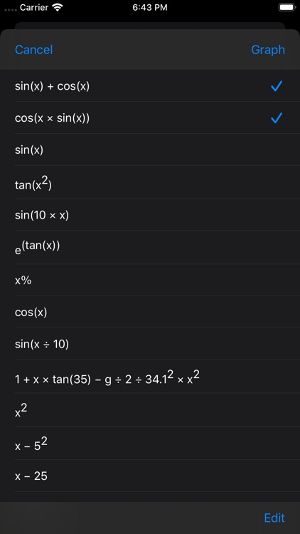 GraphCalcPro2Go screenshot-6