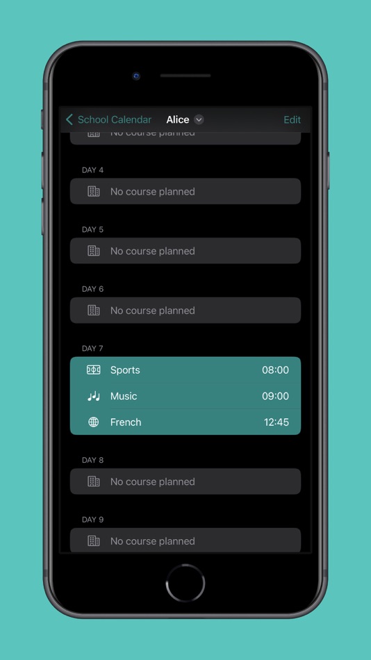 #2. School Calendar (iOS) 由: Jean-François Pérusse