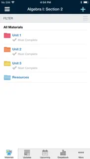 schoology iphone screenshot 4