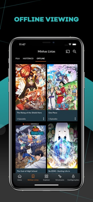 Crunchyroll na App Store