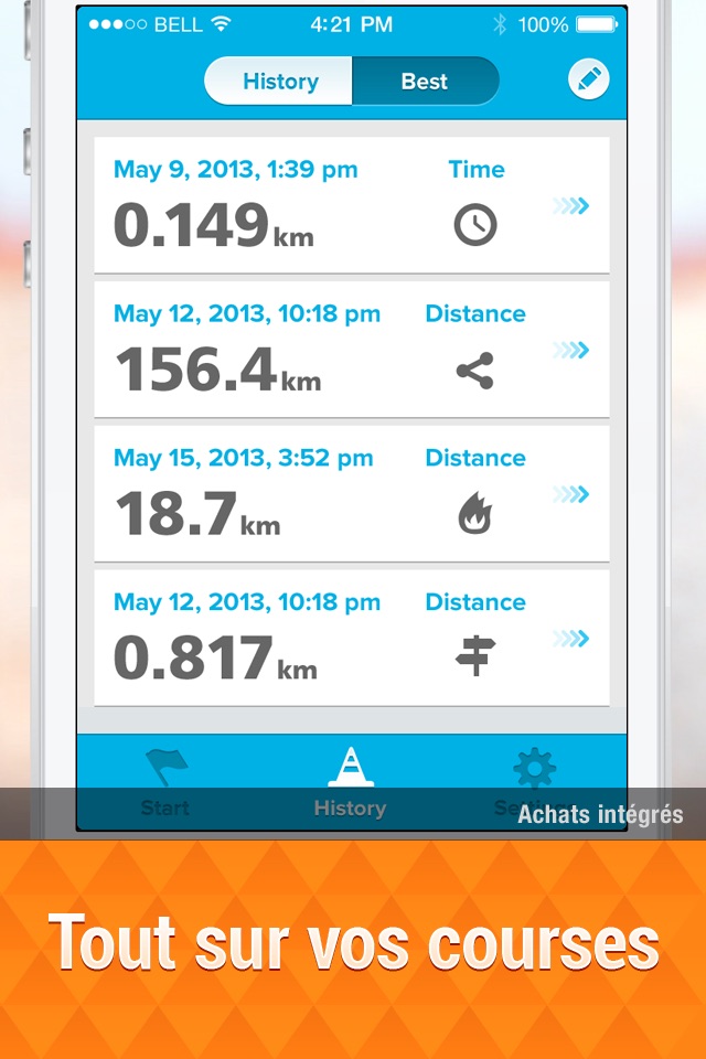 Bike Ride Tracker: Bicycle GPS screenshot 3