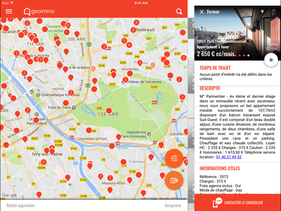 Screenshot #6 pour Immobilier Geoimmo