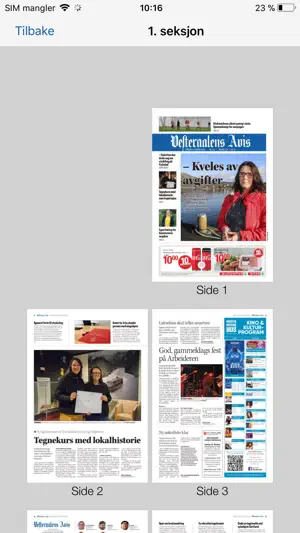 Vesteraalens Avis screenshot 4