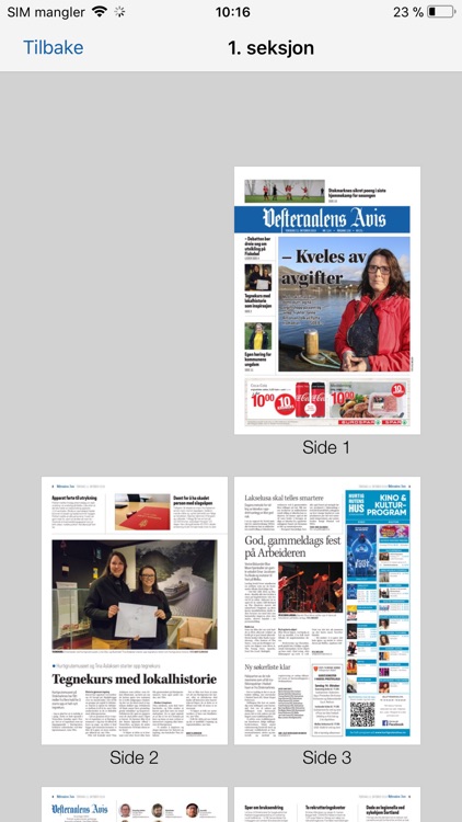 Vesteraalens Avis screenshot-3