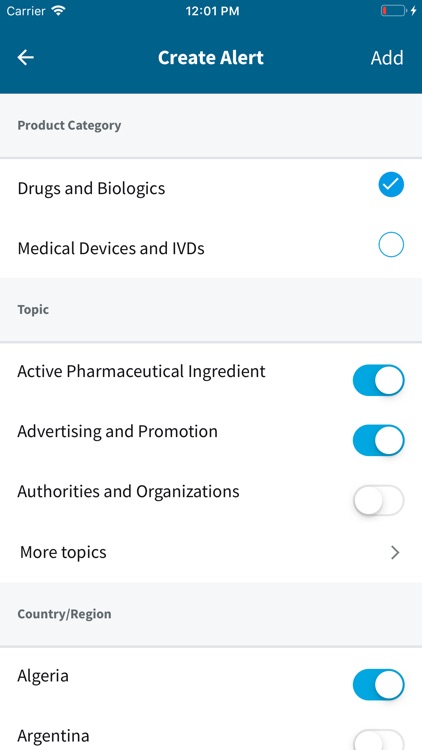 Cortellis Regulatory Alerts screenshot-9