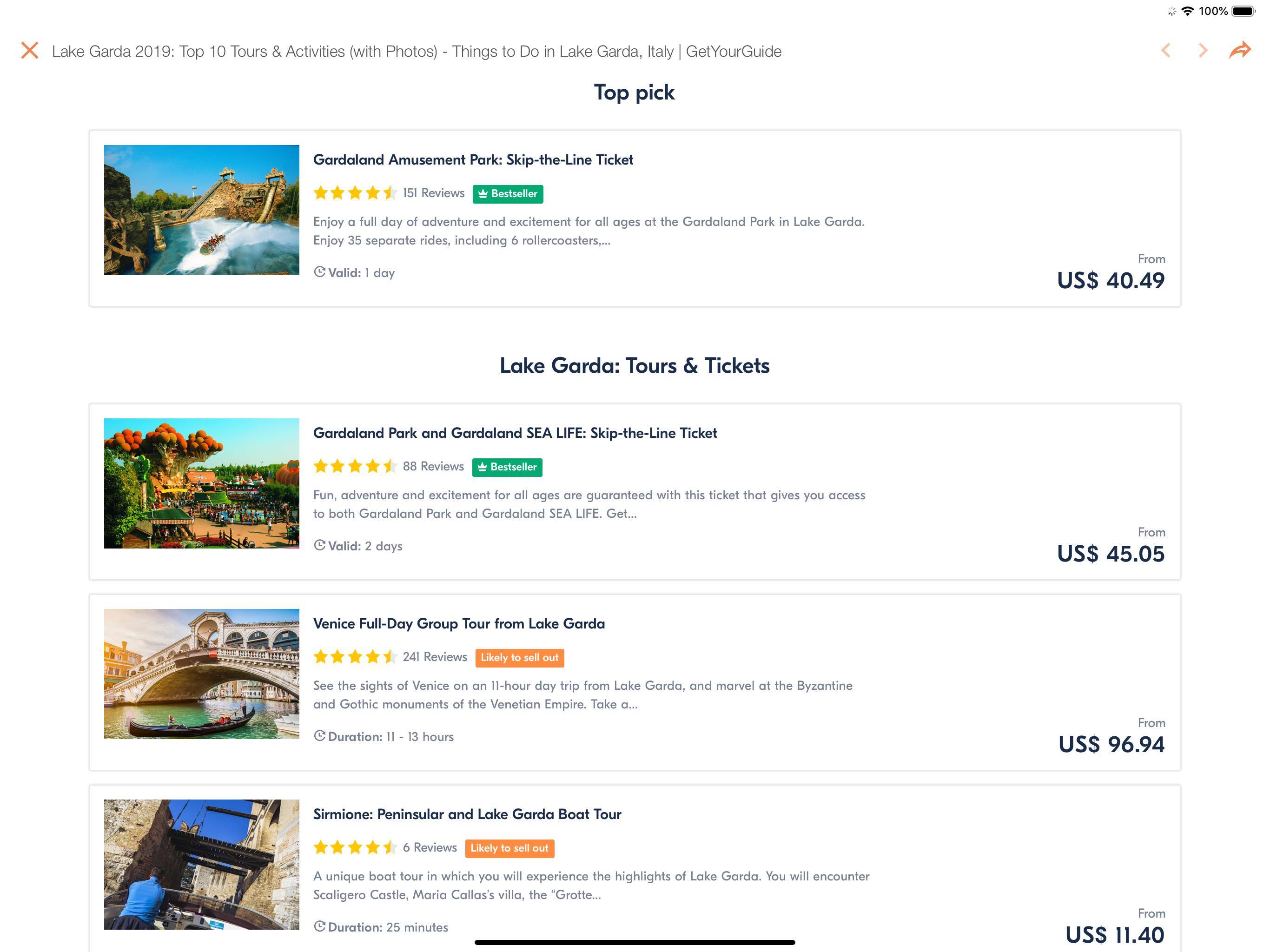 Lake Garda Travel Guide