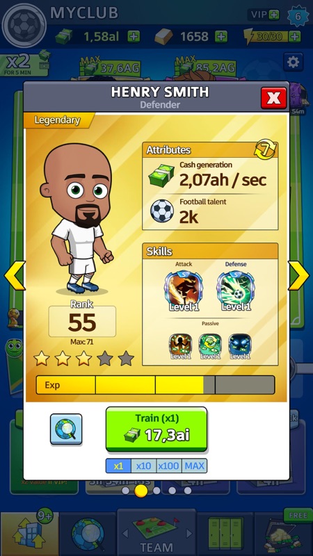 Idle Soccer Story - Tycoon RPG screenshot 4