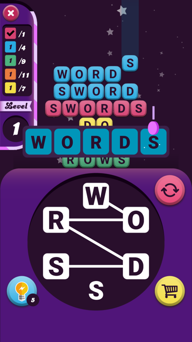 Word Challenge: Fun Word Game Screenshot