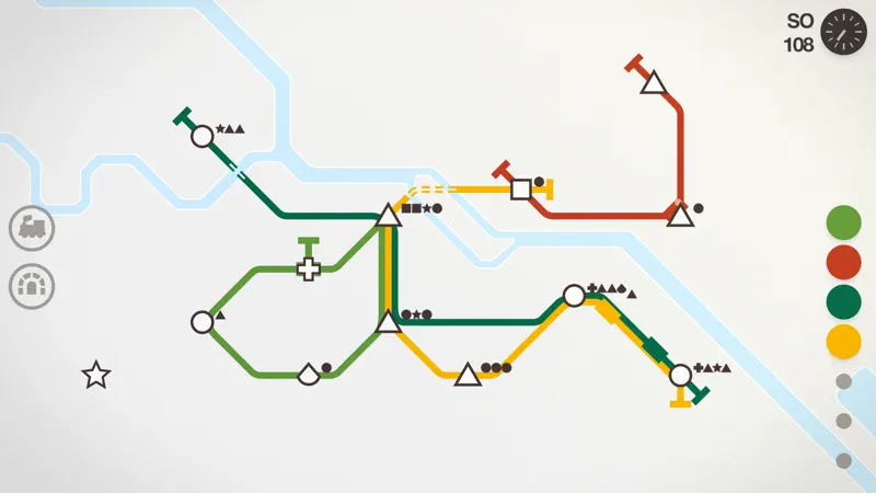 Mini Metro screenshot 1 of 5