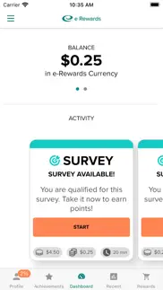 e-rewards - paid surveys iphone screenshot 2