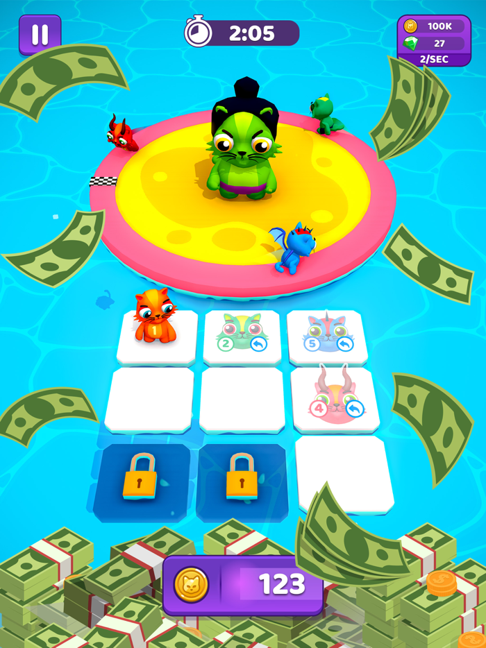 Kitties Merge - Real Cash