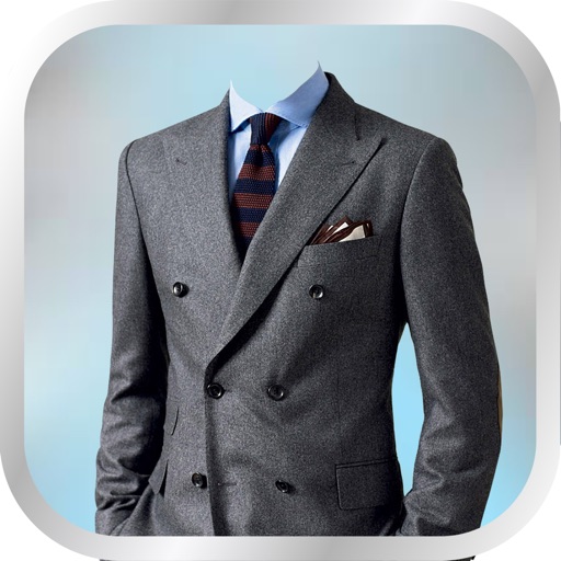 Men Fashion Suit Photo Montage icon