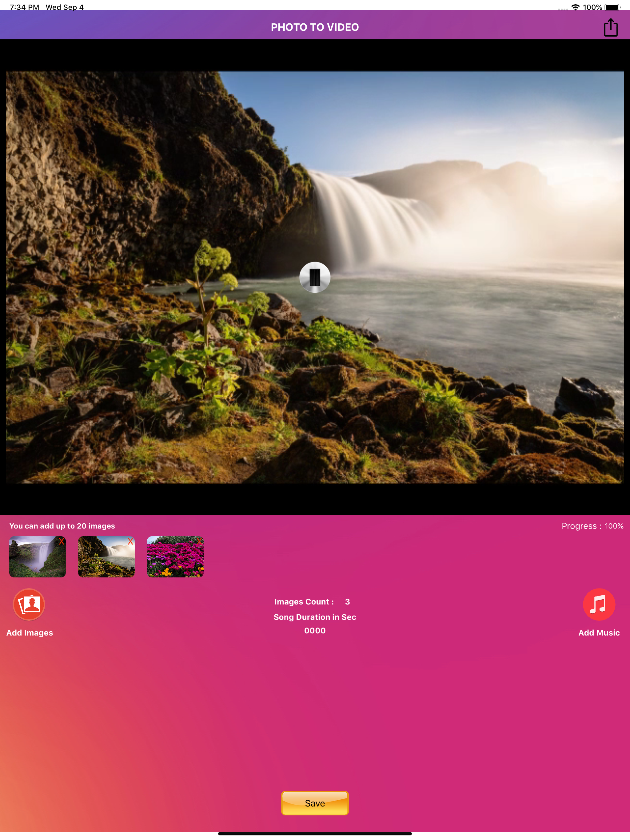 PhotoSlide - Photo to Video screenshot 7