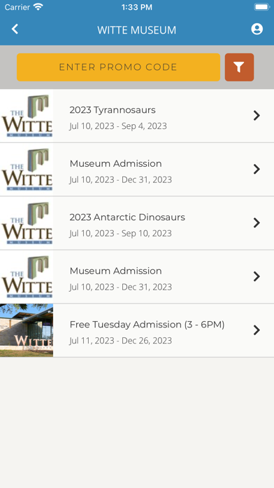 Witte Museum Screenshot