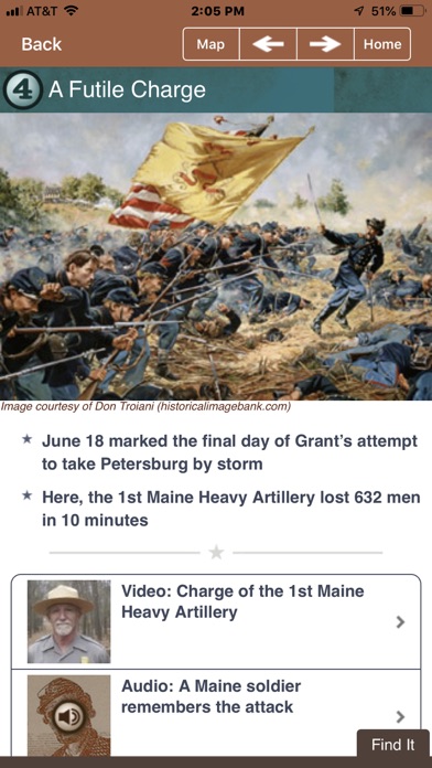 Petersburg Battle App Screenshot