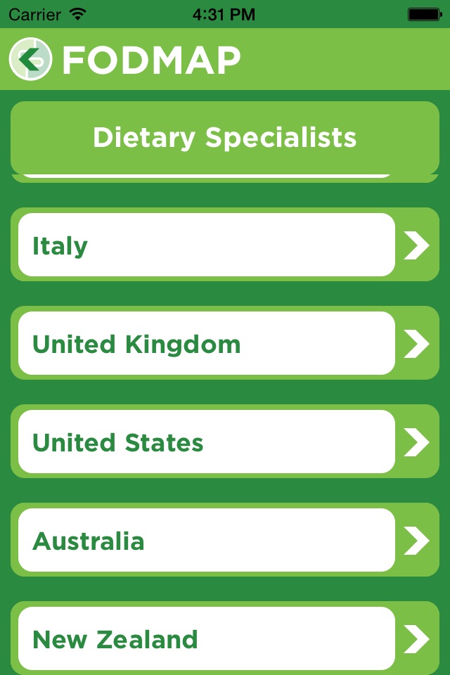 FODMAP Friendly screenshot 4