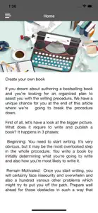 Write a Book: New Writer Guide screenshot #1 for iPhone