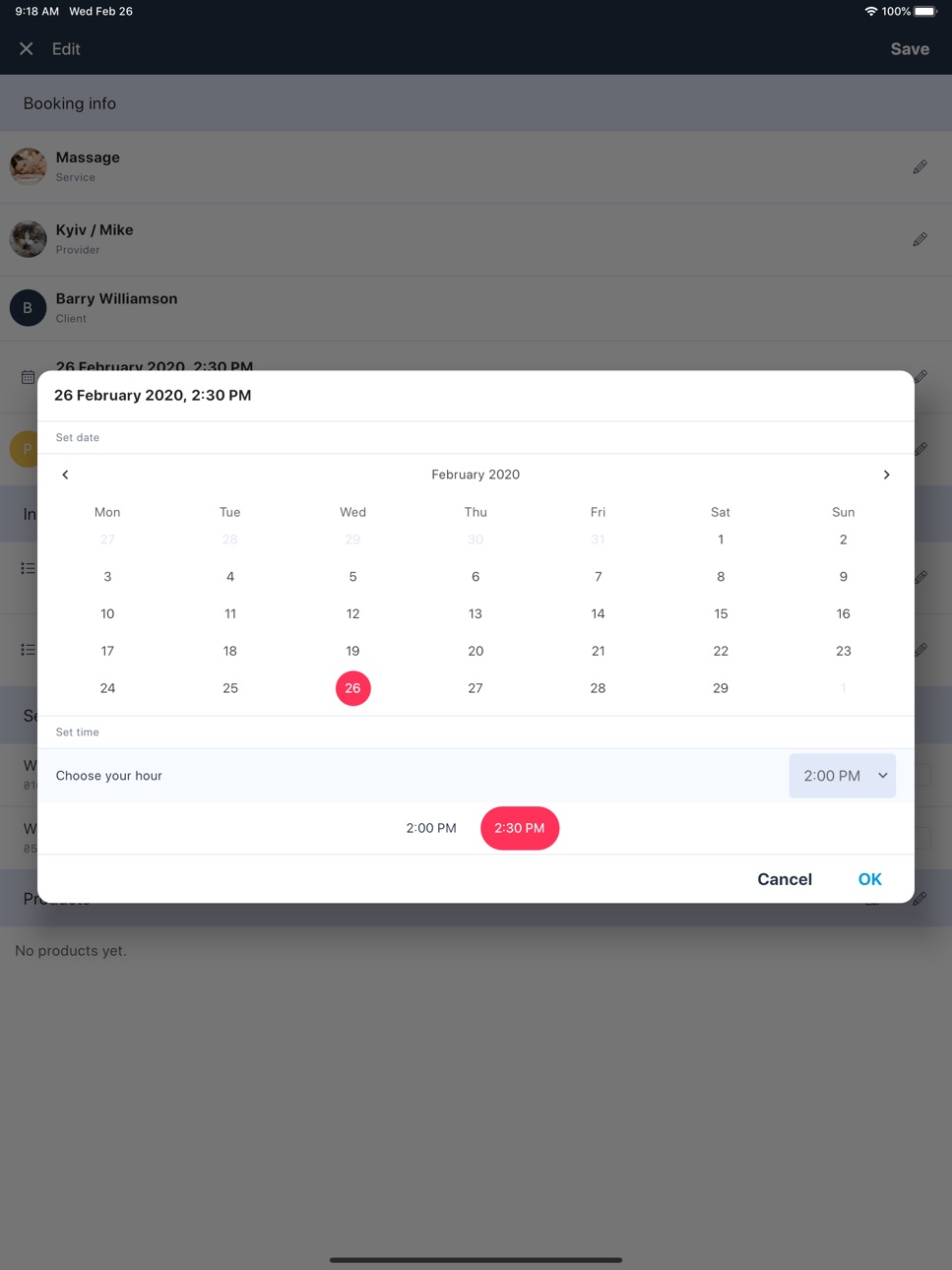 iPad screenshot