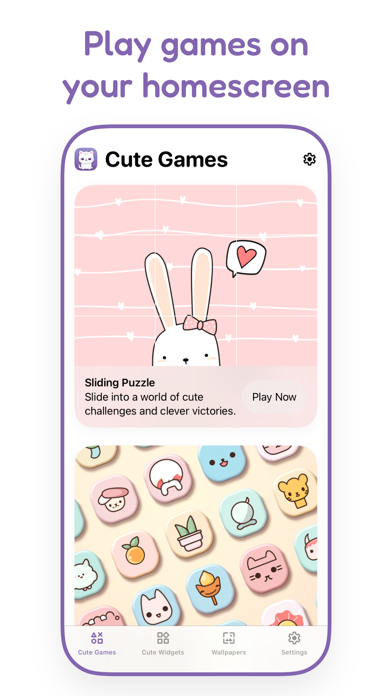 CuteKit Cute Aesthetic Widgets Screenshot
