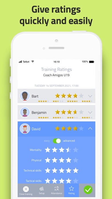 Trainer Amigo Screenshot