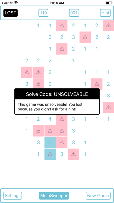LogicSweeper iPhone screenshot 5 - Games app