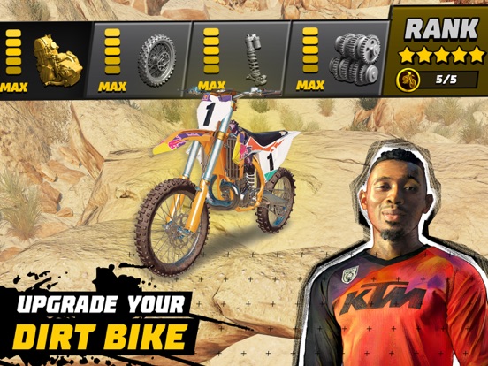 Dirt Bike Unchained iPad app afbeelding 4