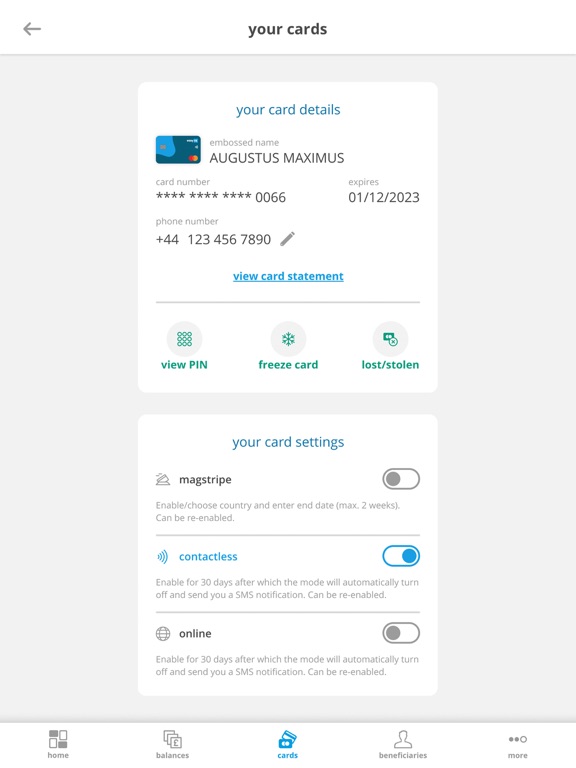 Screenshot #6 pour EasyFX Prepaid Card & Account