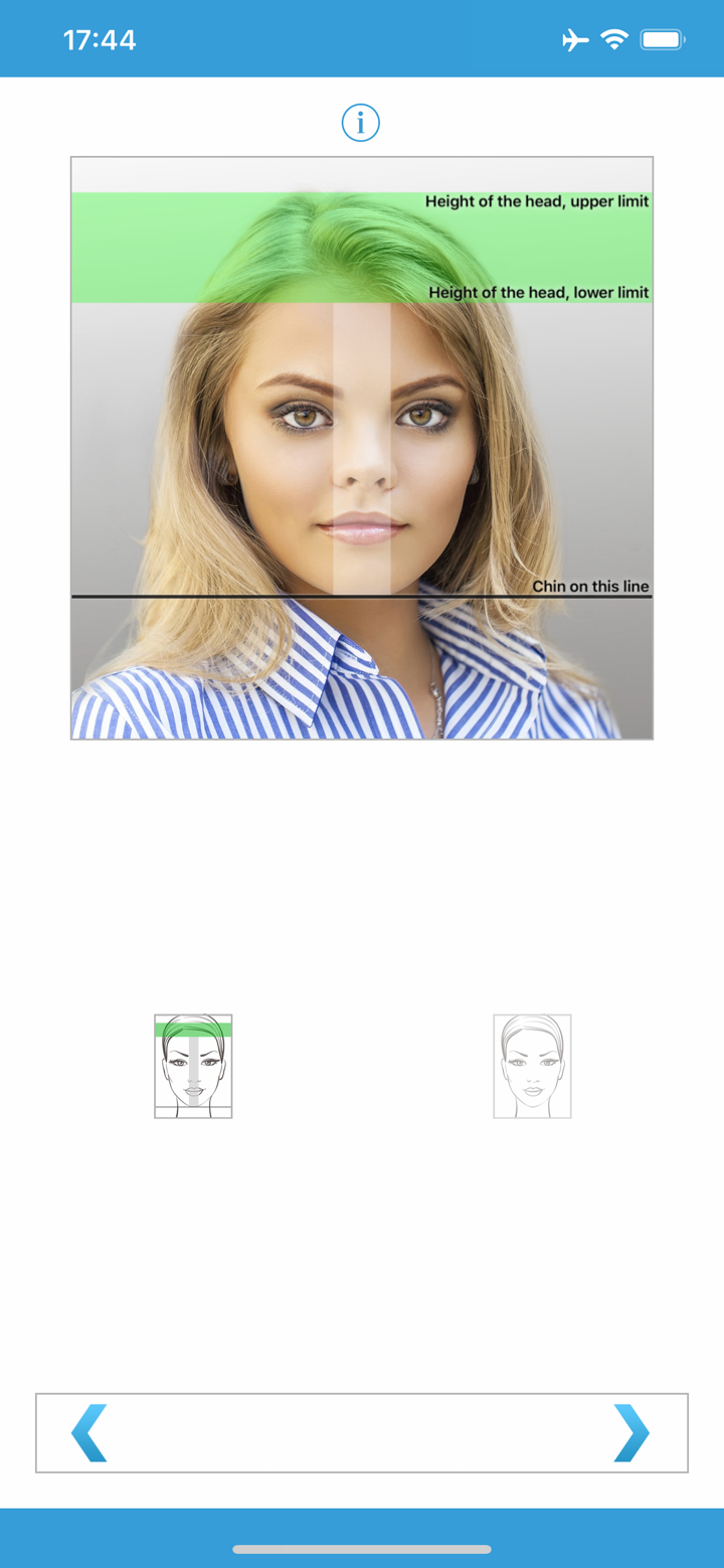 Biometric Passport Photo screenshot 1