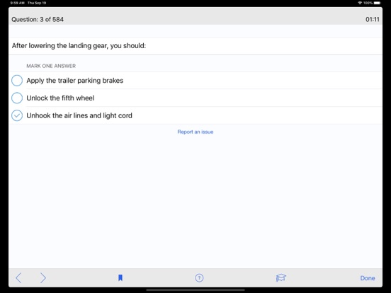 Alaska CDL Test Prep iPad screenshot 6 - Education app